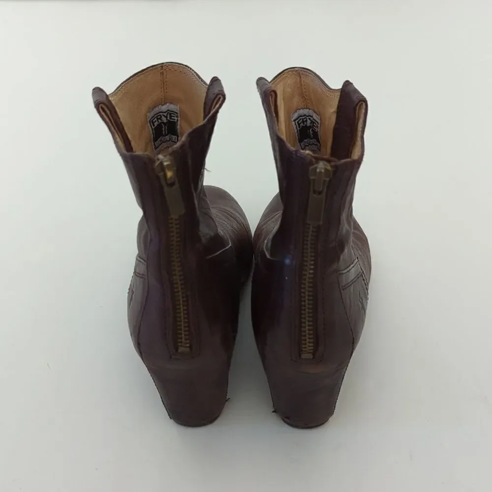 Frye Carson Wedge Bootie Size 8 1/2
